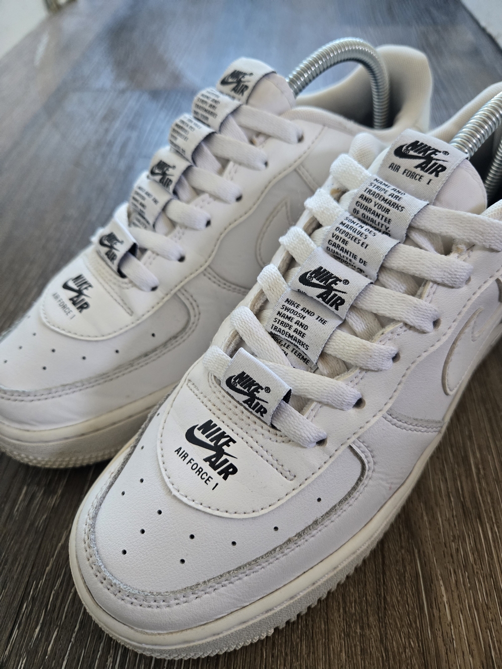 Nike Air Force 1 LV8 3 White Black (GS) Size 6.5Y Authentic✅CJ4092-100